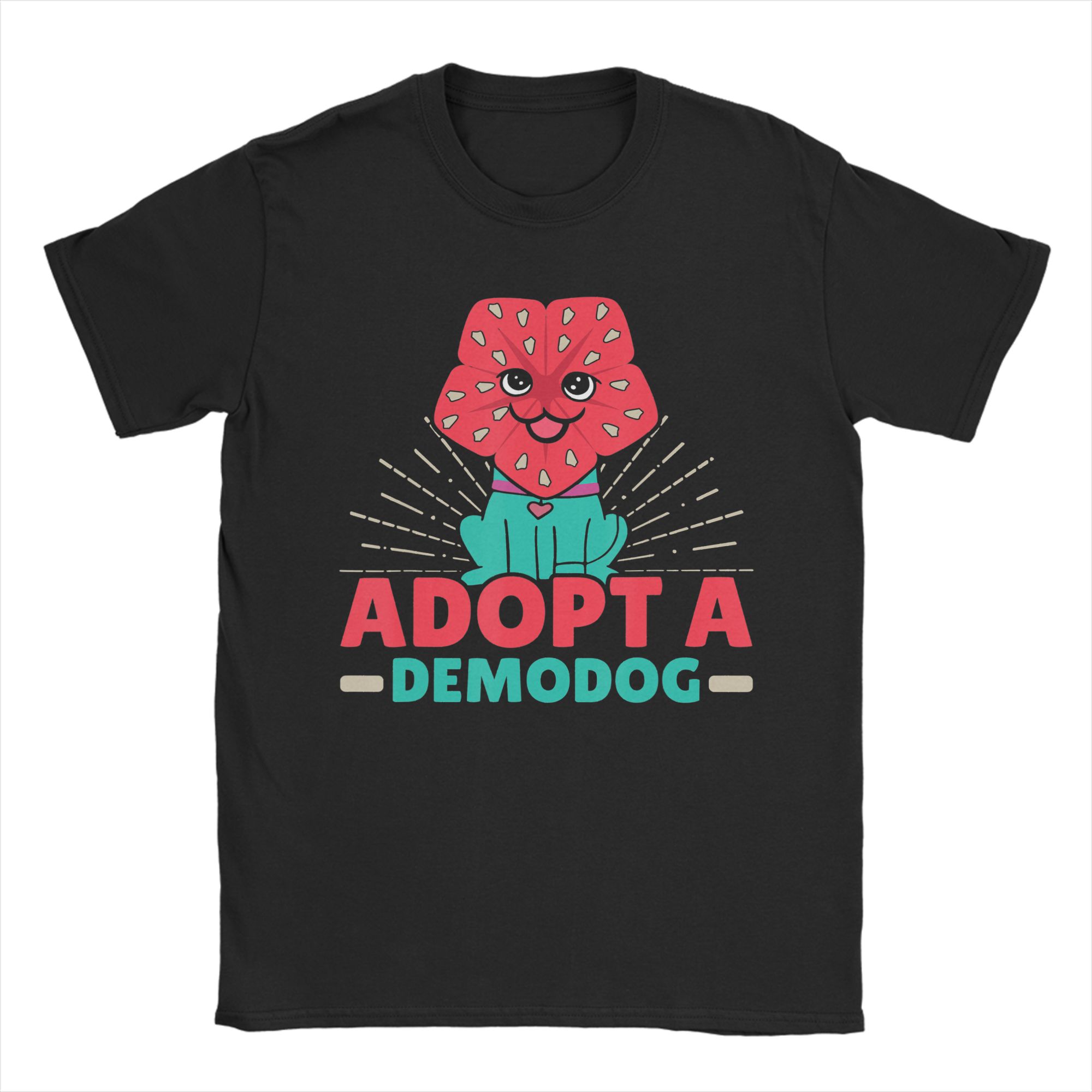 

All I Want For Hanukah A Demodog Mens T Shirt Leisure Tee Shirt Short Sleeve Round Collar TShirts Cotton Plus Size Clothes S