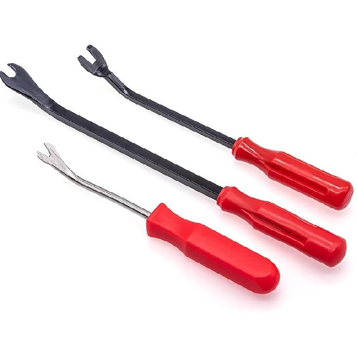 5PCS Auto Trim Removal Tool Kit, No Scratch Plastic Pry Tool Kit, Auto Trim Removal Pry Tool, Car Panel Door Window Fastener Removal Tool Set For