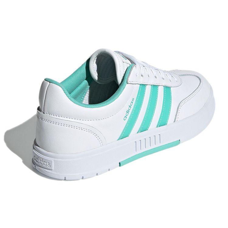 Adidas Neo Gradas Comfortable Casual Durable Low-Top Skate Shoes Women Sneakers White Green H01225