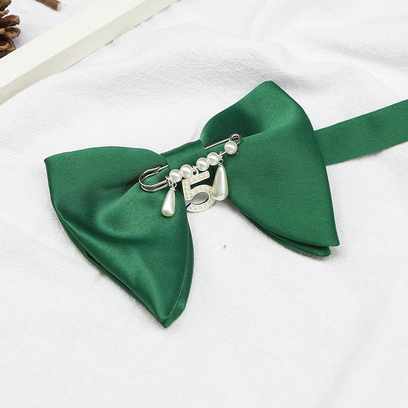 Herren Fliege mit Hornmuster und eleganter Textur Hochzeit Bräutigam Horn breite Form Schleife