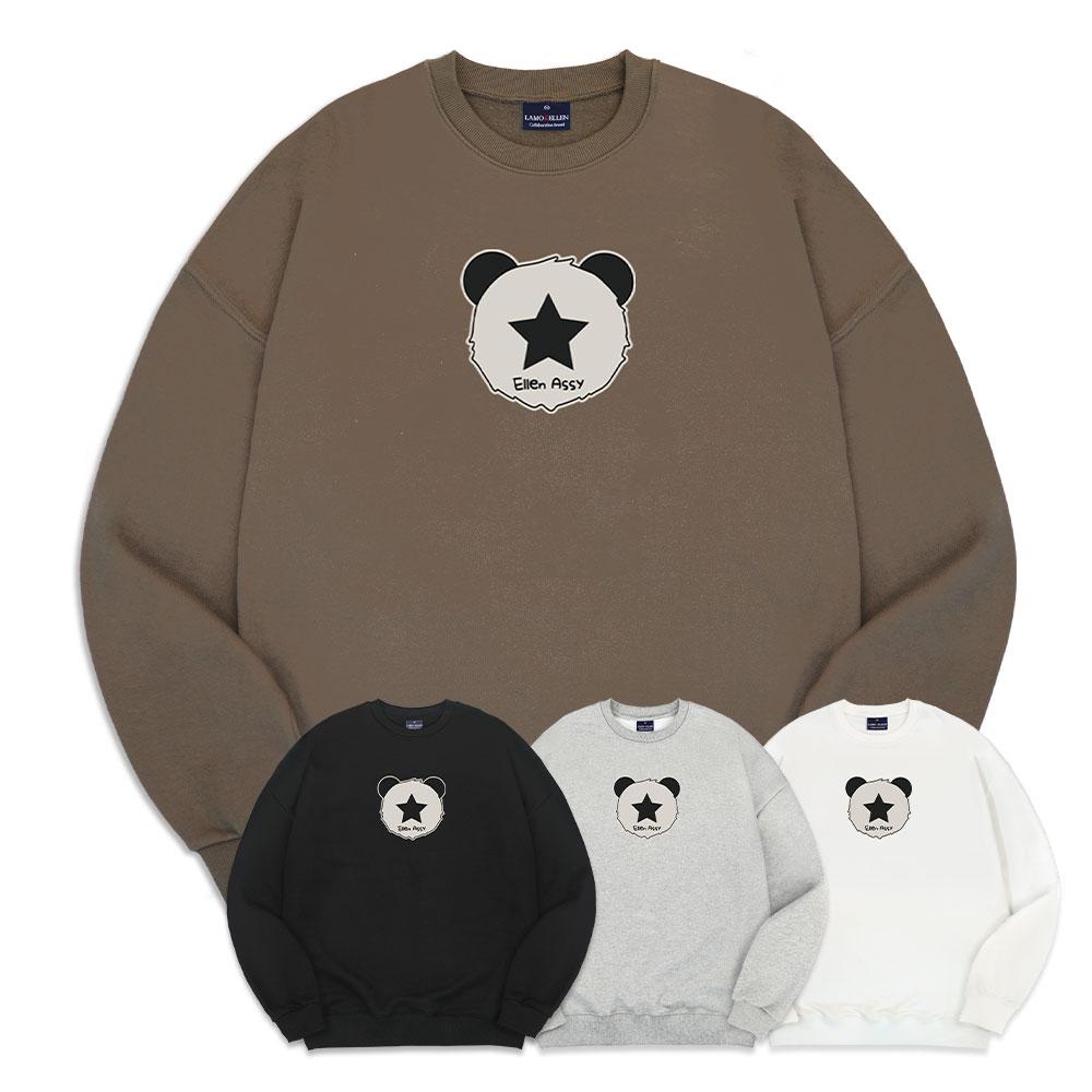 Elleonasi Panda Oversized Sweatshirt