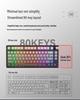 Three-Mode Wireless Mechanical Keyboard - GK75 Hot-Swappable, E-sports Gaming, Blue/Red Switch