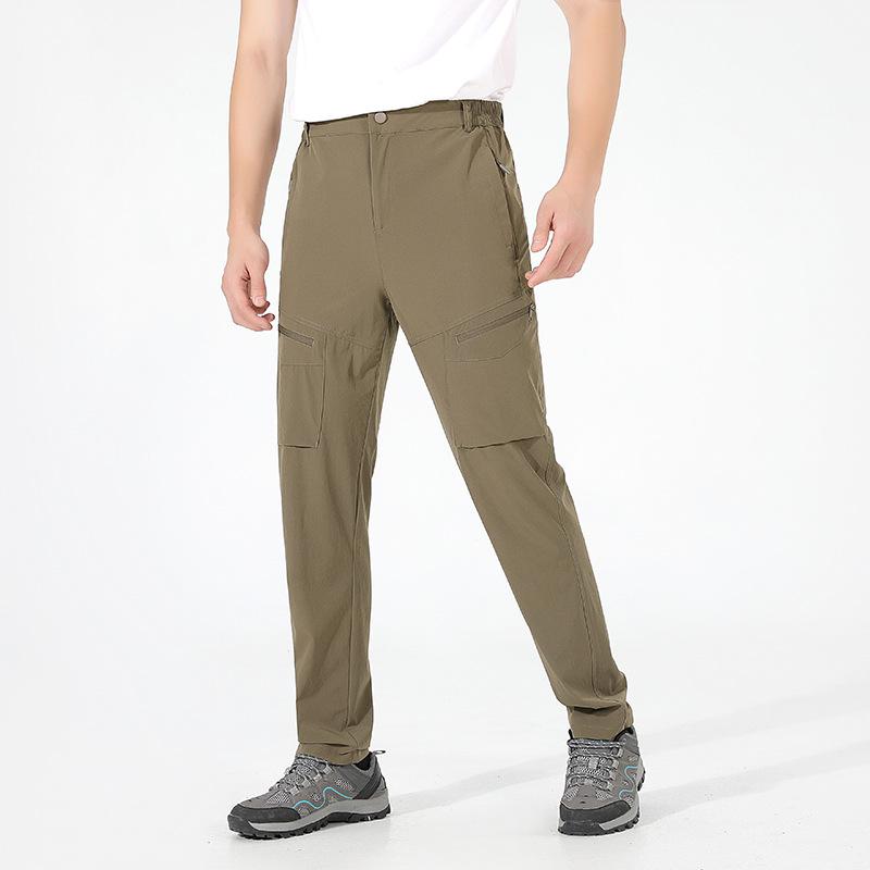 

Unisex Quick-Dry Lightweight Summer Cargo Pants – Breathable, Waterproof, Straight-Leg Fit for Outdoor Activities XL
