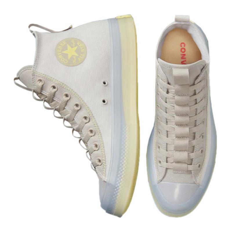 Converse Chuck Taylor All Star CX Comfortable Versatile High Top Espadrilles Unisex White Yellow