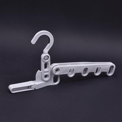 Opvouwbare Kledingrek Haak Binnen Multifunctioneel Wandmontage Kledingrek Wandmontage Vijf-gat Droogrek Kleding Drogen