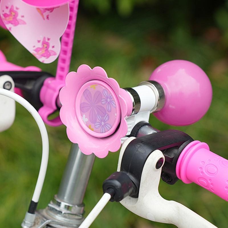 Girls Bike Decoration Horn Outdoor Cycling Horn Metal Bike Horn Loud Bike Bells for Mountain Cyclists