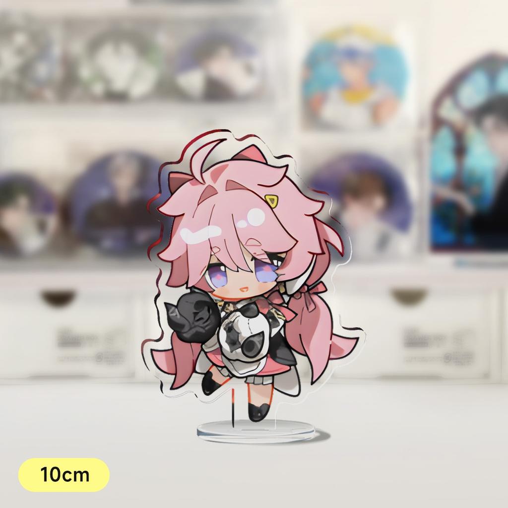 New Hot Game Wuthering Waves LINGYANG Jiyan Yangyang Acrylic Stand Figure Display Cosplay Charm Desktop Model Plate Ornament