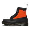 Dr. Martens 1460 Leather Waxed Surface Short Mid-Calf Boots Unisex boots Charcoal-Black 26878001