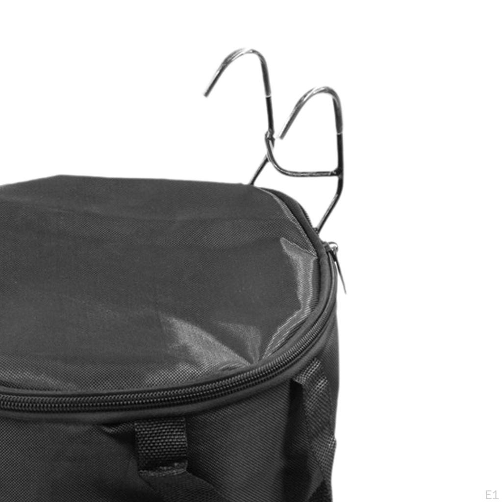 Basket Front Carrying Bag Practical Easy Installation Soft Storage Hanging Pouch for Most
