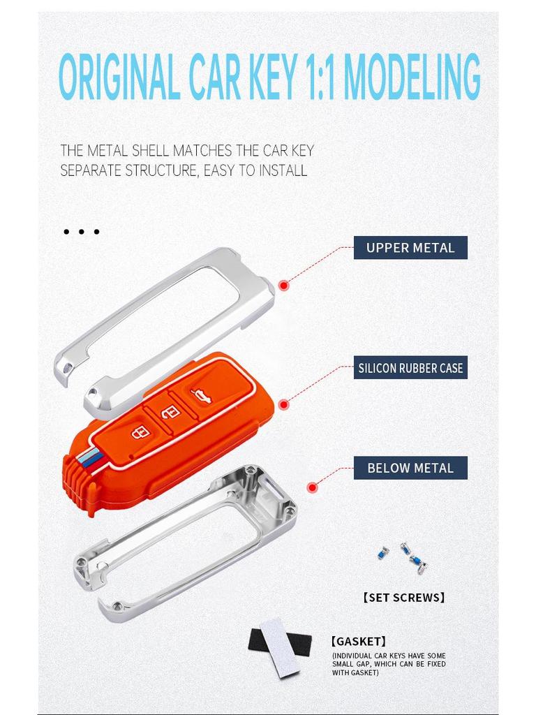 Baojun Key Covers: Compatible with 510, 530, 360, 560, 310, E100, E200, 630 Models
