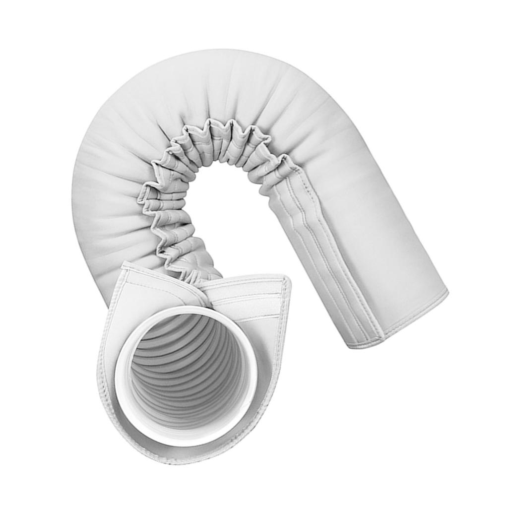 Przenośny Rękaw Izolacyjny na Wąż AC 59x20,5 cala Gruby Pokrowiec na Wąż AC, Kanał, Otwór Wentylacyjny na Węże Wydechowe 5 cali i 5,9 cala