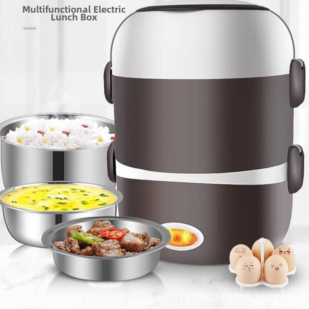 110V Portable Food Warmer 2L Food Heater Portable Heated Bento Box For Picnics