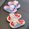 Children's Sense of Stepping On Shit Female Slippers, Cute Cartoon Indoor, Non-slip Soft Bottom Baby Slippers, Sandals Slippers