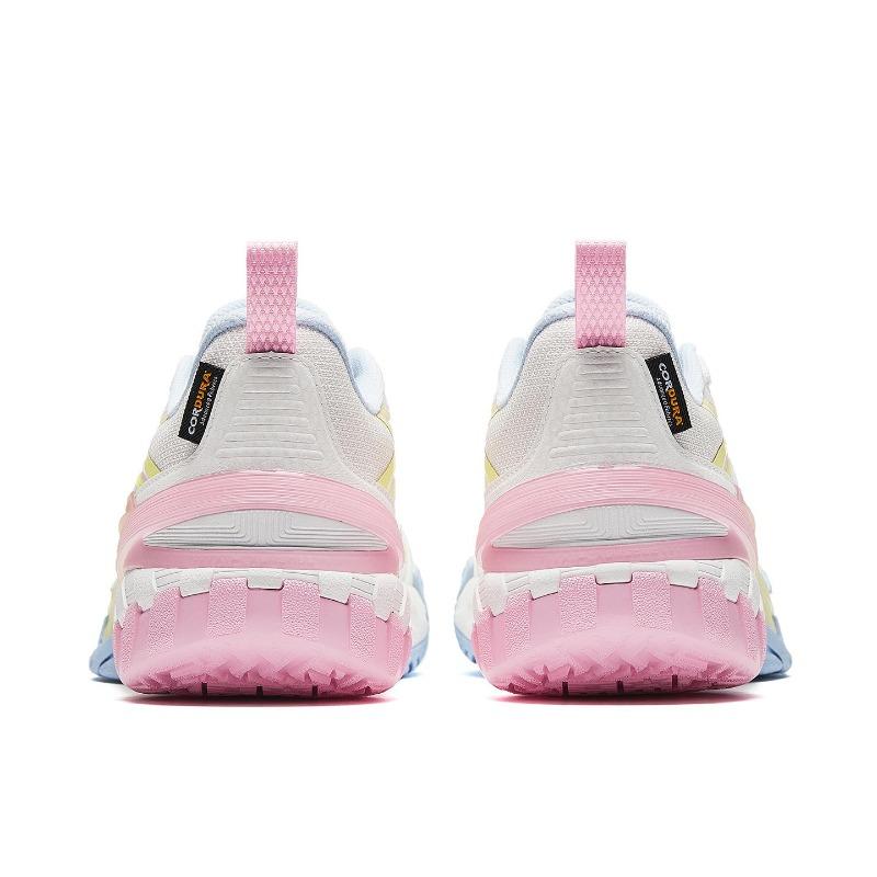 Anta Kongyu 6 Men Low Top Basketball Shoes White Yellow 912611602-1