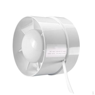 4'' Inch Duct Fan Exhaust Cooled Inline Blower Plastic