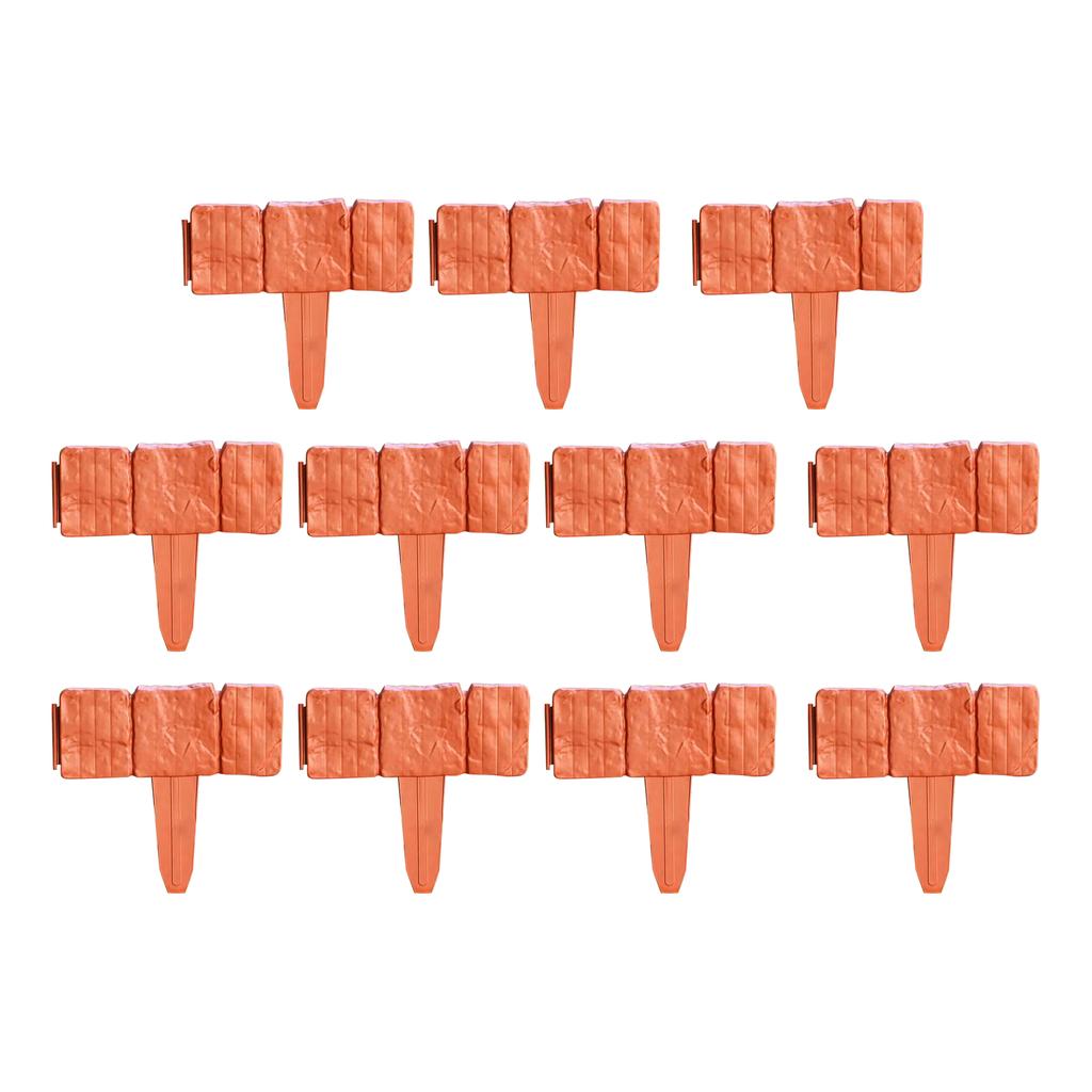 Plastic Garden Retaining Fence Fence Courtyard Flower Fence Outdoor Enclosure Retaining Fence Garden Guard