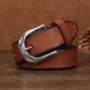 New Retro Washed Extra Thick Outdoor First Layer Cowhide Belt Men's Casual Belt Men's