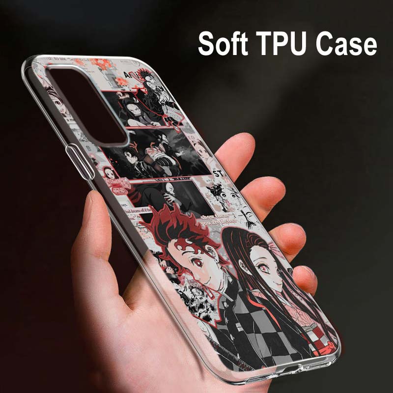 

Kamado Nezuko Kimetsu No Yaiba для OPPO Reno7 SE 6 5 ZF 4G 5G Find X2 X3 Neo Lite Pro Plus прозрачный мягкий чехол для телефона OPPO Reno7 5G