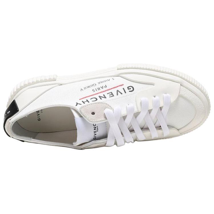 Givenchy Women's Tennis Light Sneaker 'Address Logo Print - White' BE000PE0PF-100
