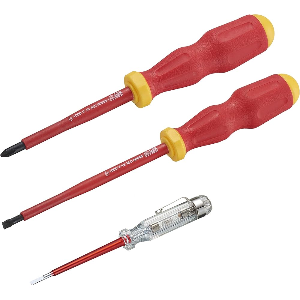 TONE Insulated Screwdriver Set ELD7 7 Pieces Durable Tool Kit