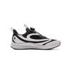 Li Ning Kids Running Shoes Comfortable Durable Rebound Breathable Low Top Kids Sneaker Black Standard-White YKFV052-1