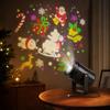 Christmas Pattern Projection Ambient Light, Holiday Projector Lamp for Home Decor