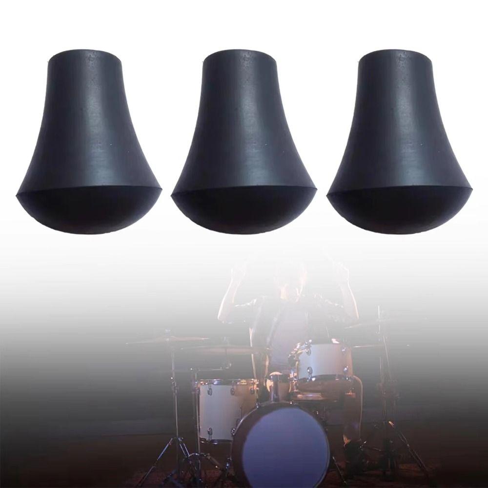 Anti Skid Drum Feet Slipcover Rubber Feet Cover Bass Drum Legs Sock Drum Legs Sleeve
