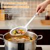 Skimmer Spoon Filter Grease Foam Fine Mesh Stainless Steel Sieve Colander, Extra Fine Strainer With Handle Handheld Fry Oil Filter for Cooking Sieve