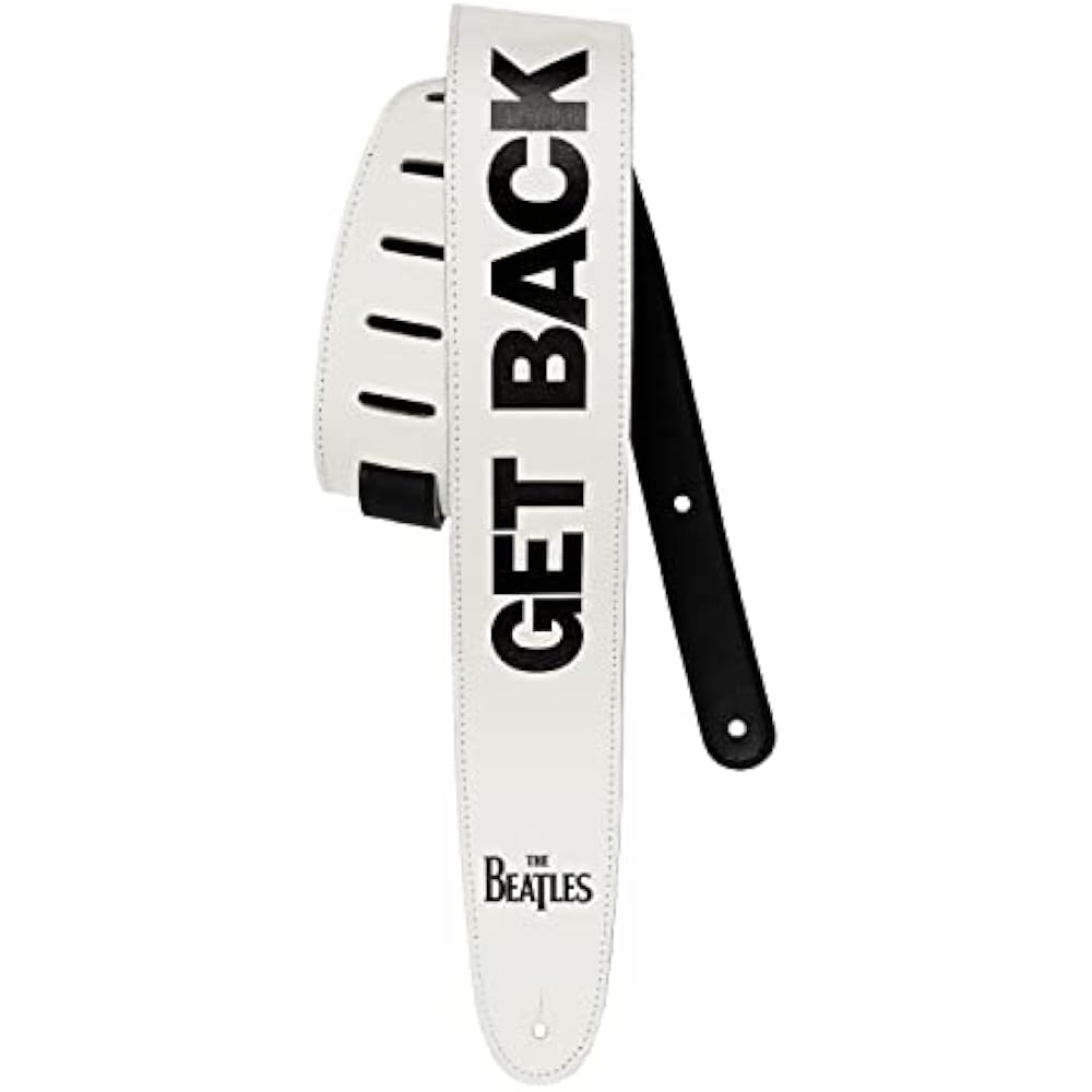 D'Addario Daddario Guitar Strap The Beatles “Get Back” Strap 25LB11 Vegan [Domestic Genuine]