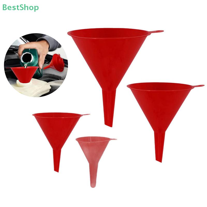 5 Stück/Set Auto Kunststoff Betankungstrichter mit Sieb und Schlauch, Motorrad Betankung Motoröl Trichter Werkzeuge