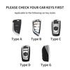Leather Car Key Case Cover For BMW 3 4 5 6 Series X1 X2 X3 X4 X5 F10 F20 M3 M4 E34 E36 525 320i 2025 Key Shell Car Accessories