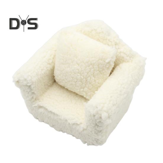 

Миниатюрный диван 1:12 масштаб Мини Дом Диван Плюшевая Миниатюрная Мебель Куклы Аксессуары Для Дома Фото Реквизит Подарок для Мальчиков Девочек Single