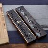 Zen-Style Wooden Incense Burner: Cultural Chinese Ornament for Home - Creative Solid Wood Stick Burner with Gift Box