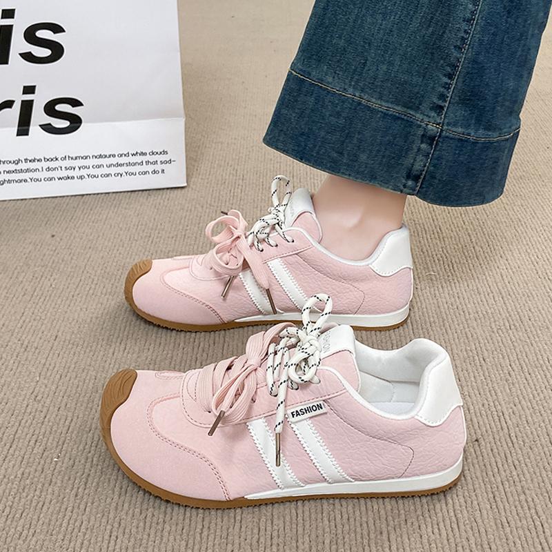 

Модные женские кроссовки CRLAYDK на шнуровке, желтые повседневные, на шнуровке, теннисные, на плоской подошве, для ходьбы, для девочек, уличный стиль, спортивные тренажеры 40