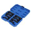 8 Pcs Lug Nut Socket Set 58 To 4564 Inch Cr Mo Steel Thin Walled Wheel Lock Removal Tool Kit