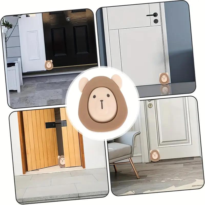 1PCS Silicone Door Stopper Windproof Door Stopper Anti-collision Door Blocker Door Card Fixed Door Plug Door Stopper Door Stopper