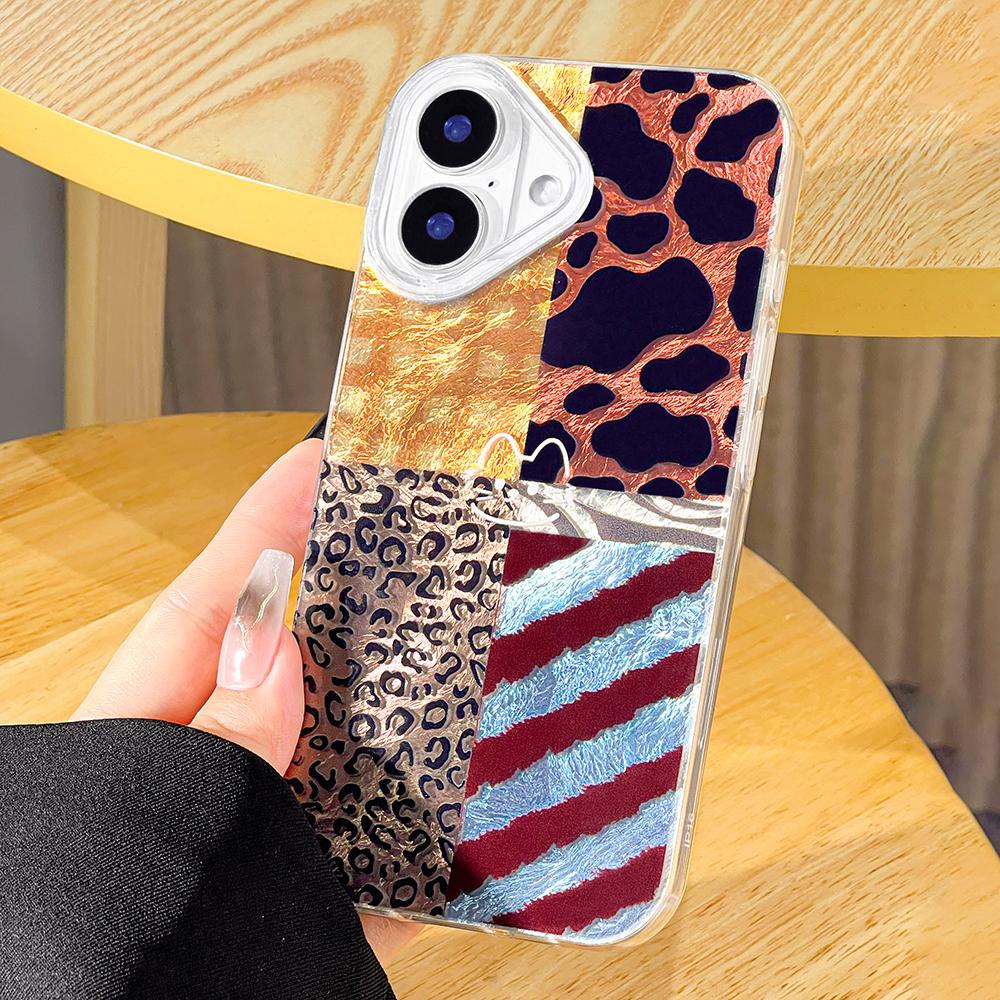 Phone Case for iPhone 11 13 16 Pro Max iPhone 14 15 Pro Max 12 13 Pro Max 16 Plus  13 Pro 14 Pro Glacier Pattern High-grade Color
