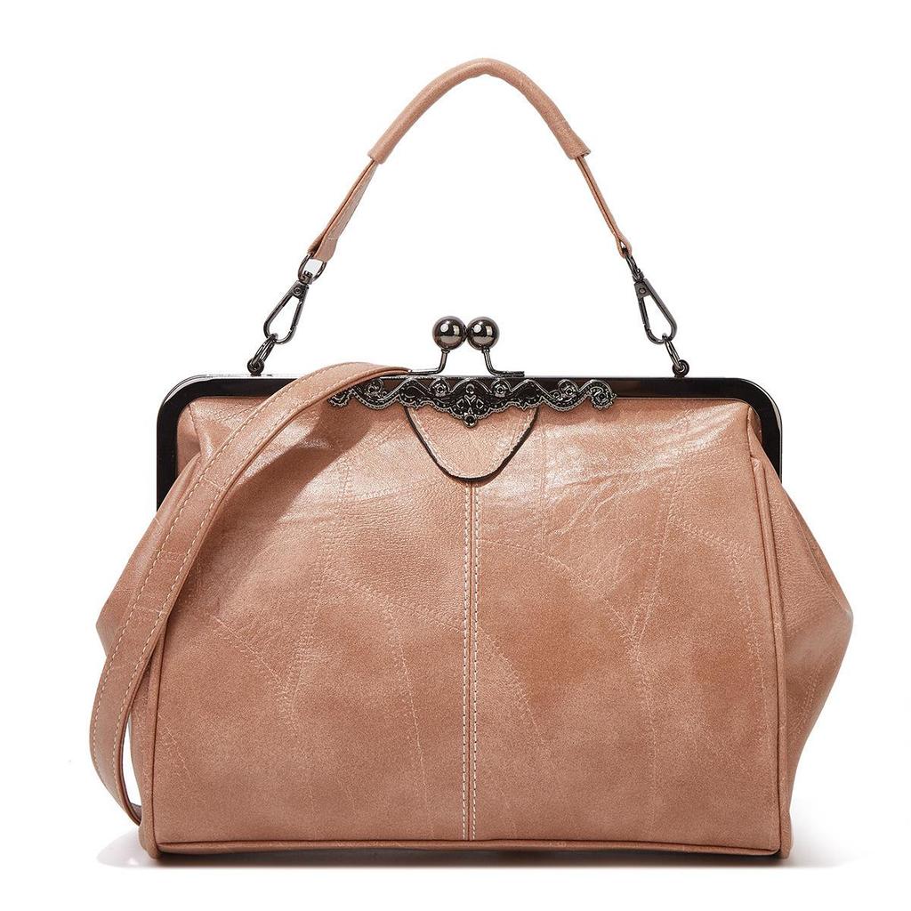 Borsa a Mano Versatile da Donna Europea e Americana Vintage 2025 - Stile a Spalla Singola e Crossbody