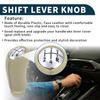 TUCKBOLD Manual Gear Shift Knob for Renault Clio III Plastic Faux Leather 5-Speed 2005-2009 (1pc) -