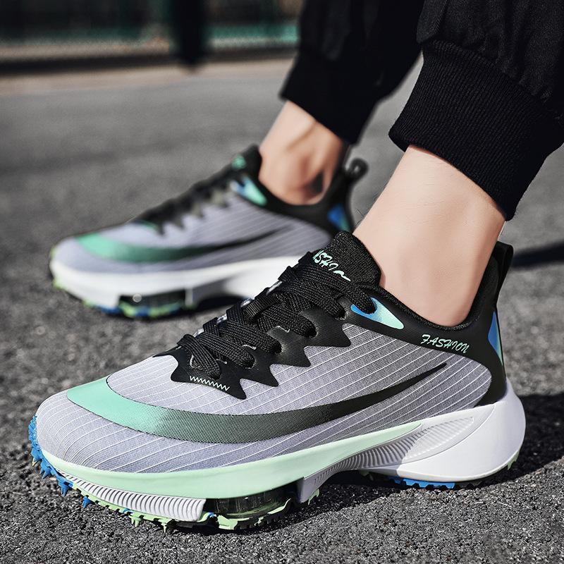 

Marathon running shoes men s and women s ZOOM air cushion sports shoes student long jump physical training track and field shoes nail shoes 36