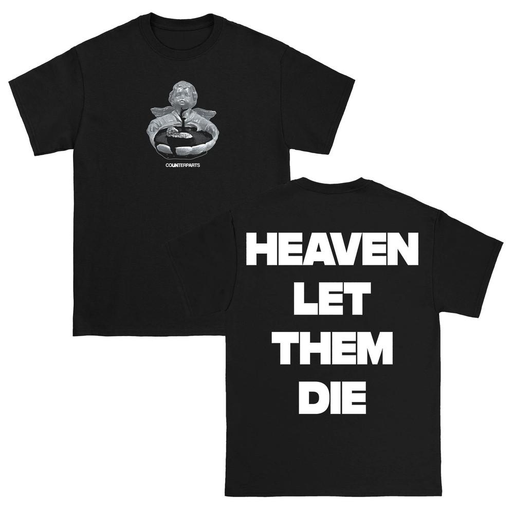 Counterparts Heaven Let Them Die Tshirt Unisex Heavy Cotton All Sizes Unisex T-Shirt S