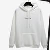 Women Hoodie Oversize Style Winter Hoodie Sweatshirt Drawstring Solid Color