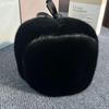 Men's Winter Lei Feng Mink Fur Hat for Seniors