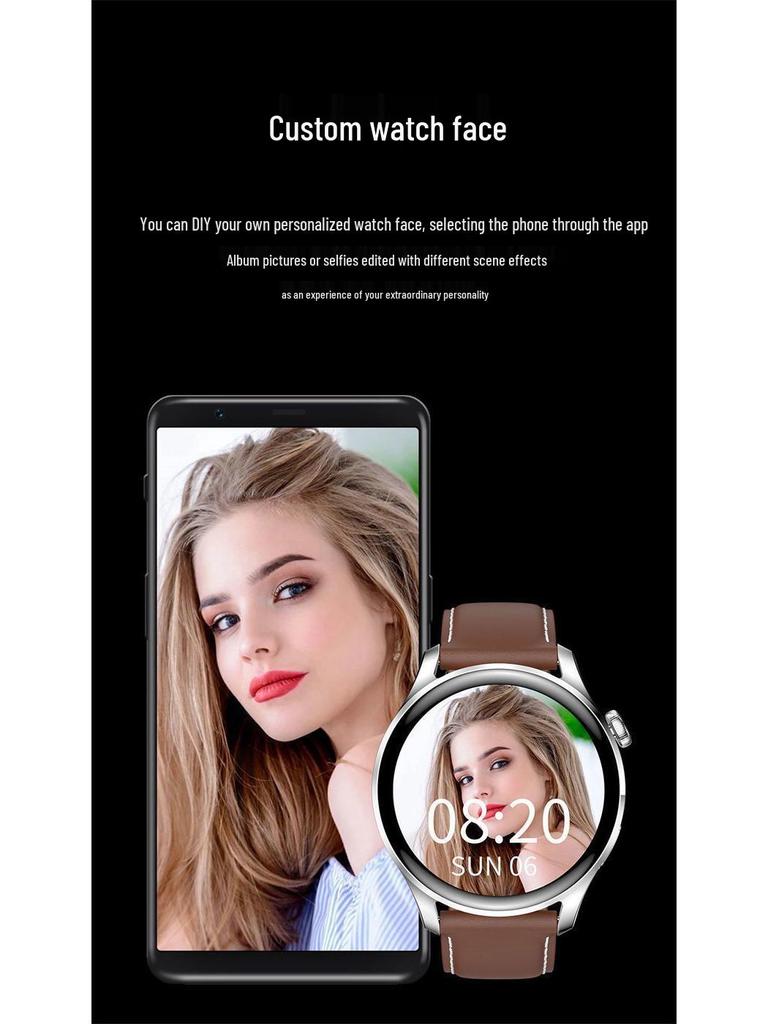 Watch4 Smartwatch: Call-Ready, New Vi/Vo Compatible, Bluetooth Multi-Function