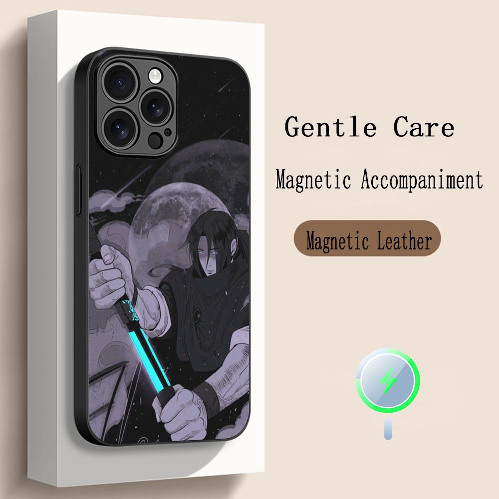 Comics Northern Blade Fashion Poster Phone Case For iPhone 17 16 15 14 13 12 Plus Pro Max High-end Luxury Magsafe Sheepskin
