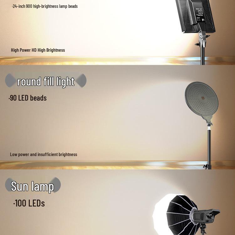 Live Streaming Fill Light for Photography & Beauty Shoots