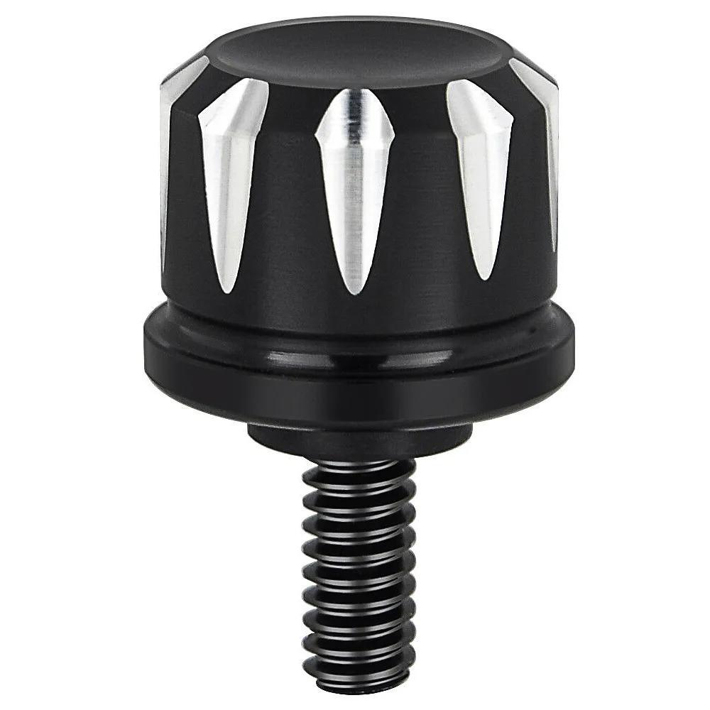 

Мотоциклетный черный болт сиденья винт алюминиевый сплав белый шнурок для сиденья Harley Davidson с резьбой 1/4 -20 аксессуары для мотоциклов