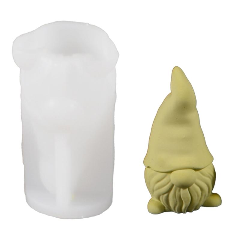 Multifuntional Dwarf Silicone Mold Resin Crafting Mold Handmade Supplies for Crafting Candle and Decorative Creation