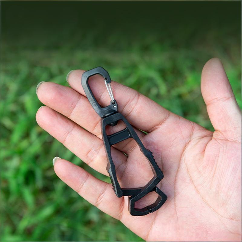 Heavy Duty Tactical MOLLE Attachment Clips 5Pcs Lightweight Durable Plastic for Hiking Backpack Webbing Organizer