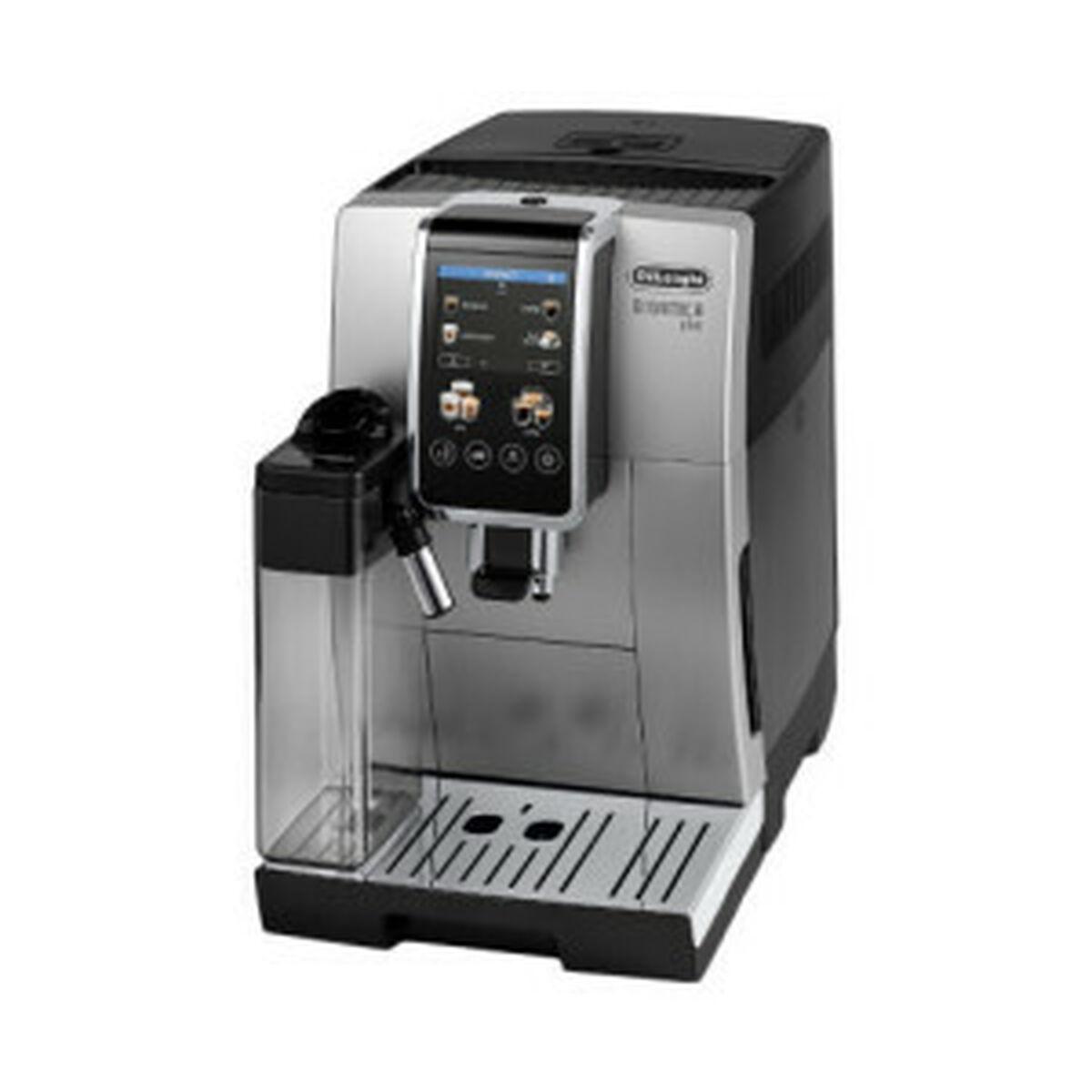 Schwarz Delonghi - Kaffeemaschinen - Kaffeevollautomat Dinamica Plus, Silber Ecam380.85.sb - Bild 7